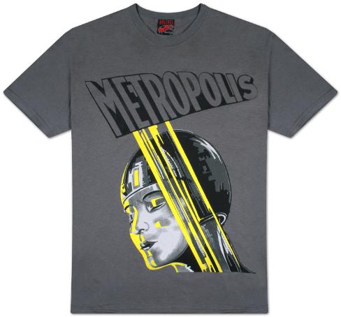 Metropolis - Yellow Stripe T-Shirt