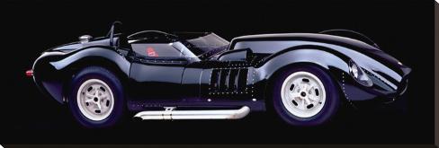 Corvette Lister 327 1958 Stretched Canvas Print