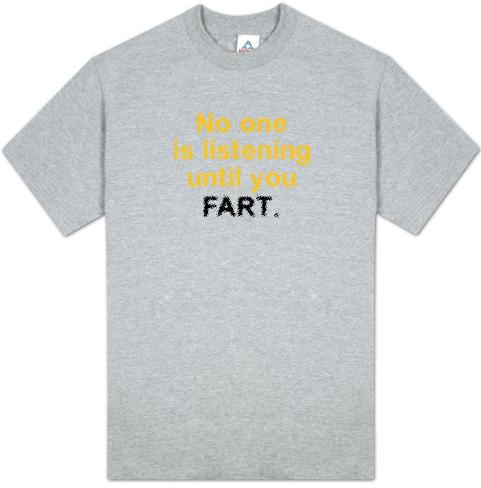 Attitude - No One Listening T-Shirt
