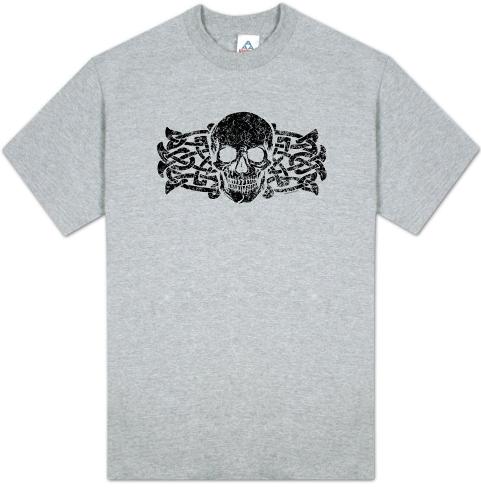 Retro Tribal Skull TShirt