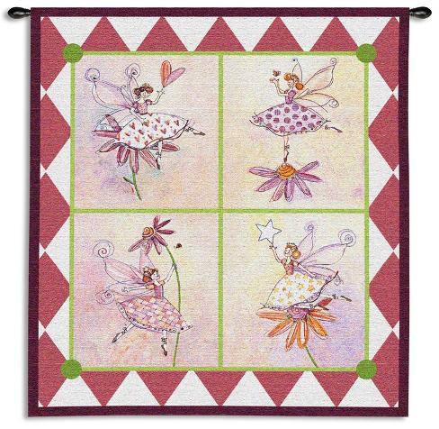 Flower Fairies Wall Tapestry