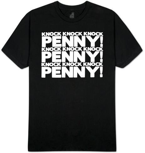 Big Bang Theory Penny Knock Knock TShirt Don't see what you like