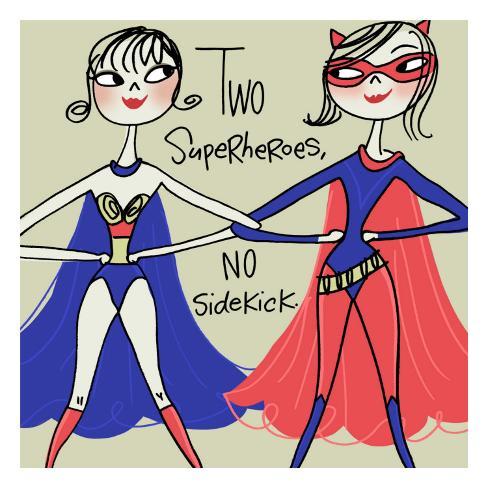 Superhero Wall Stickers