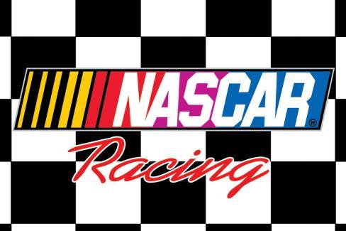 Nascar on Nascar Logo Tin Sign At Allposters Com