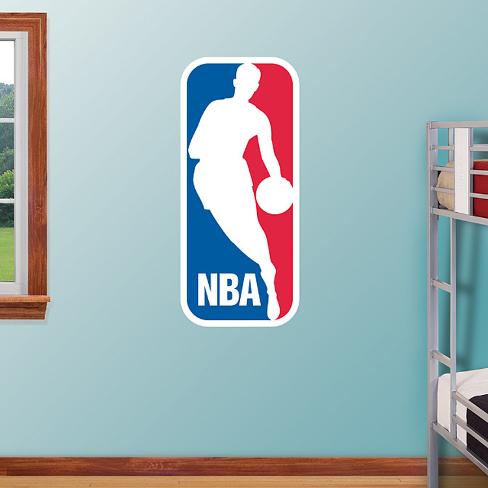 NBA Logo Wall Decal - by AllPosters.ie