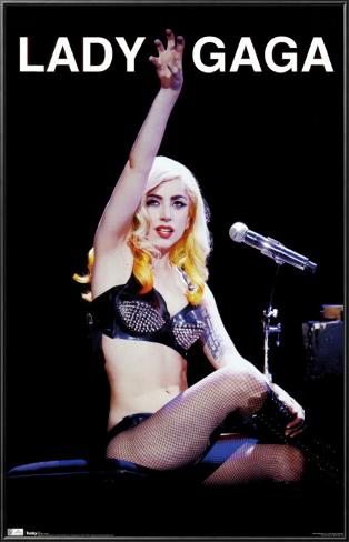 Lady Gaga Posters on Lady Gaga   Stage Posters At Allposters Com