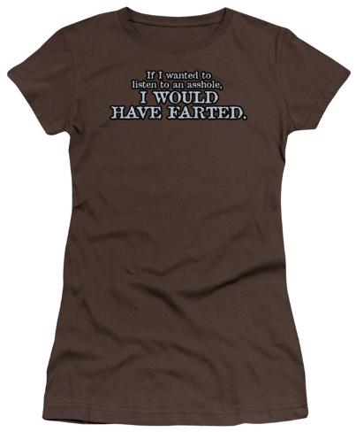 Women's: If I wanted to Listen (Slim Fit) T-Shirt