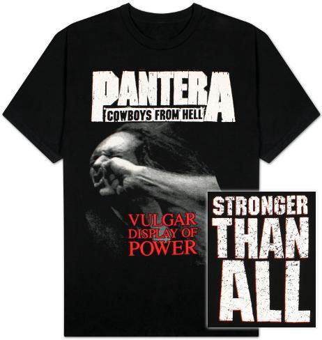 Pantera Vulgar Display of Power TShirt Don't see what you like