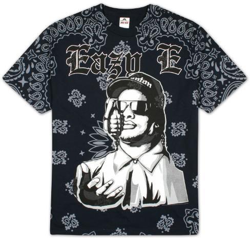 Eazy E - Bandana Bomb T-shirts at AllPosters.com Eazy E - Bandana Bomb T-shirts at AllPosters.com