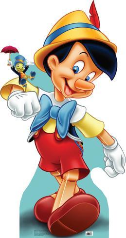 Pinocchio and Jiminy Cricket Stand Up Don't see what you like