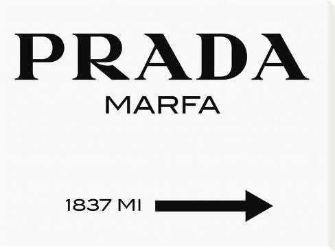 Prada Marfa Sign Stampa su tela di Elmgreen and Dragset su ...  