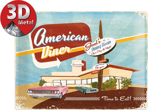 Wandtattoo american diner