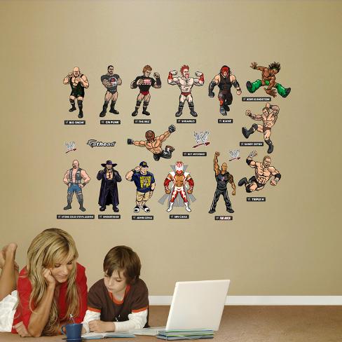 wwe wrestling kids collection wall decal sticker vinyl car ebay wwe wrestling kids collection wall decal sticker vinyl car ebay