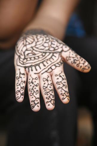 henna and old lady henna and old lady
