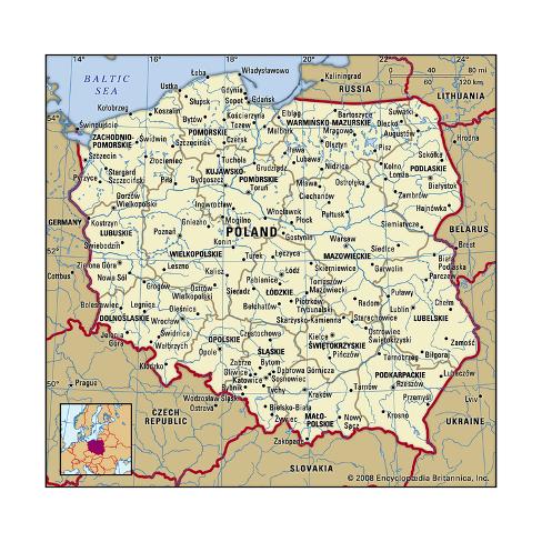 Rare image with printable map of poland Critical image with printable map of poland
