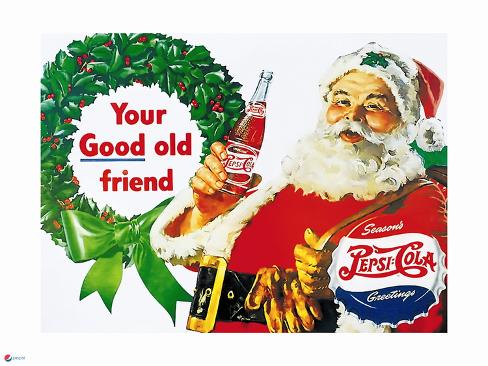 pepsi your good old friend santa christmas with pepsi pepsi your good old friend santa christmas with pepsi