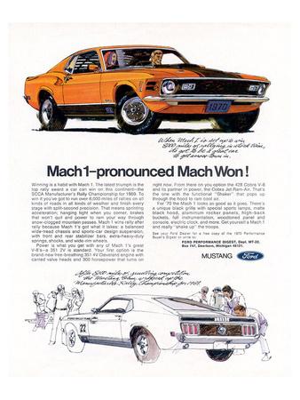 Ford Mustang Posters & Wall Art Prints | AllPosters.com