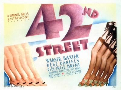 42nd Street (1933) Posters & Wall Art Prints | Poster