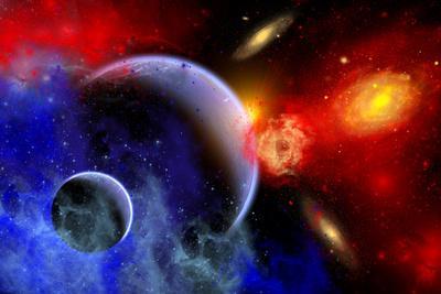 METAL Poster Carina Space Nebula Stars Planets Art Print Plaque Gift