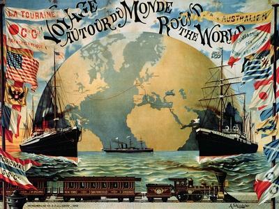 Vintage Boat Poster, Ship Poster Classics of France, Italian and French  Boat Posters