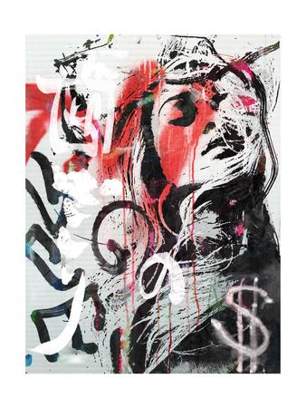FANTASY ART PRINT Knockin on Heaven/'s Door Alex Cherry