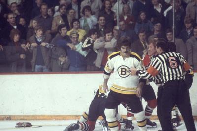 Dirty Old Boston - Bell bottom booze. Bruins star Derek Sanderson and his  companion about to get down at Zelda's on Comm Ave in Allston.