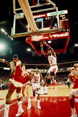 Michael Jordan, Early days, Dunk Poster