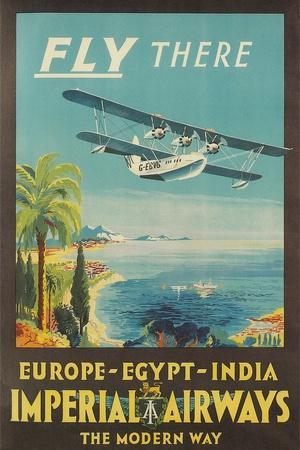 Aviation (Vintage Art) Posters & Wall Art Prints | AllPosters.com