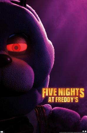 Five Nights at Freddys 4 - Nightmare Freddy - Pixel art Poster