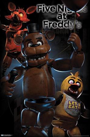 Poster Five Nights At Freddy's - Fazbear, Wall Art, Gifts & Merchandise