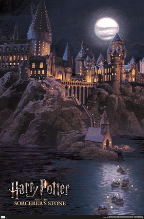 Wall Art Print Harry Potter - Hogwarts is my home