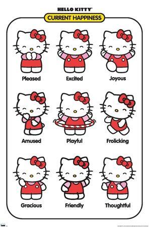 Hello Kitty and Friends - Happiness Overload Poster