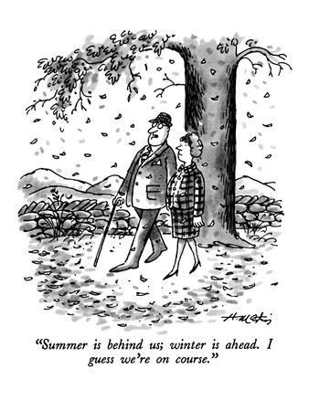 Autumn New Yorker Cartoons Posters & Wall Art Prints | AllPosters.com
