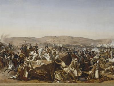 La Bataille de Fontenoy, d'Horace Vernet.