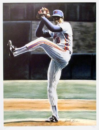 Dwight Gooden Rookie New York Mets Vintage Original Poster - Sports –  Sports Poster Warehouse