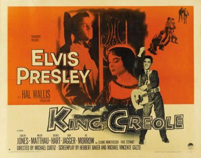 King Creole 1958 Elvis Presley Vintage-Style Musical Drama Movie 12x18 Poster
