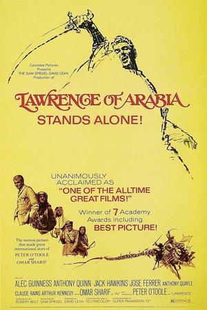 lawrence of arabia (1962) poster