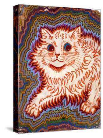 Kaleidoscope Cats by Louis Wain Framed Canvas Prints Wall Art - Painti –  UnixCanvas