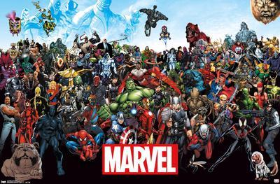  Marvel Comics Shop Secret Invasion 36 by 24 Promo Poster:  Avengers/Captain America/Thor/Iron Man: Prints: Posters & Prints