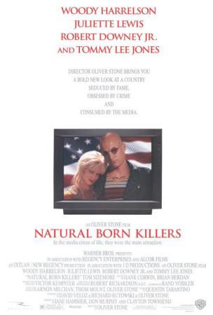 Art Print Poster Canvas Natural Born Killers Classic Horror Movie