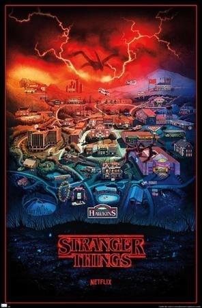 Stranger Things Posters, (Seasons 1-4) Calendars & More