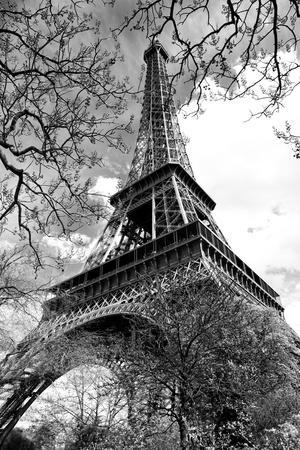 Eiffel Tower (B&W Photography) Posters & Wall Art Prints | AllPosters.com