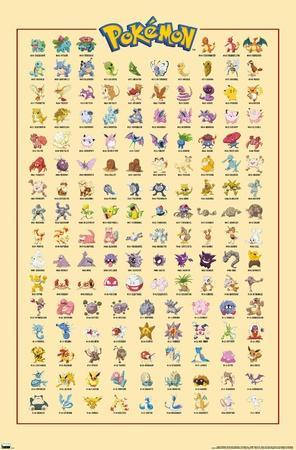 Pokémon Posters & Wall Art Prints