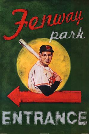 cafe pub wall art bedroom 1962 Boston Red Sox Yearbook baseball tin sign