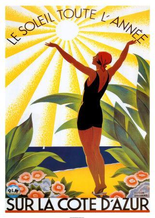 French Travel Ads (Vintage Art) Posters: Prints, Paintings & Wall Art |  AllPosters.com