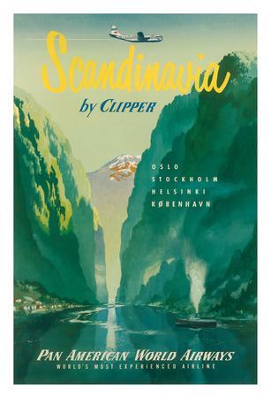 Norwegian Travel Ads (Vintage Art) Posters & Wall Art Prints |  AllPosters.com