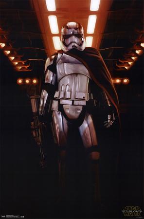 Movie POSTER Star Wars Ep 7 The Force Awakens Rey Finn Han Solo Chew 24x36