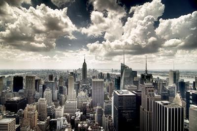 New York City Skyline Posters: Prints, Paintings & Wall Art | AllPosters.com