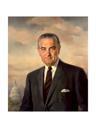 Art Print POSTER Lyndon Johnson Takes the Oath of Office