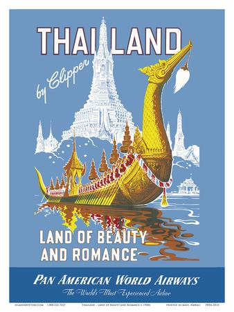 THAILAND BEAUTIFUL ROCK SEA BOAT ART WALL LARGE IMAGE GIANT POSTER